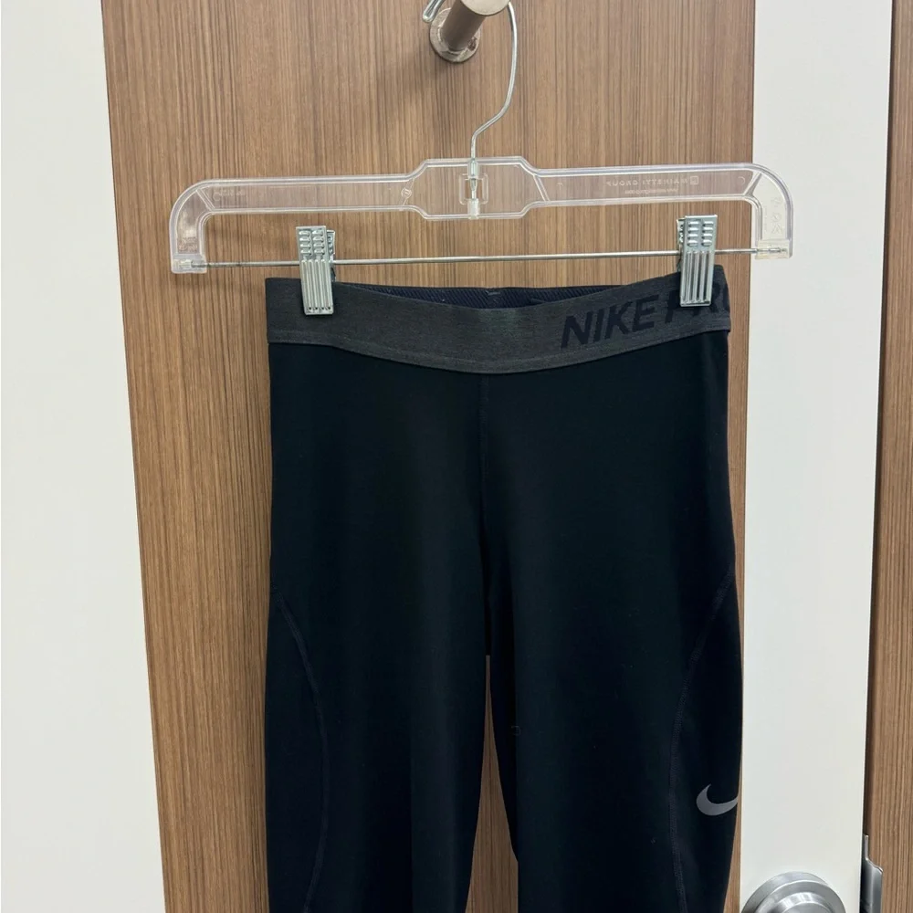 Nike Charcoal and Black‎ Leggings